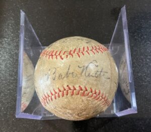Image 1 of 1930 Yankees signed baseball worth buying