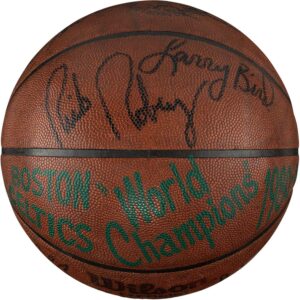 Image 1 of 1981 Celtics Finals basketball worth buying