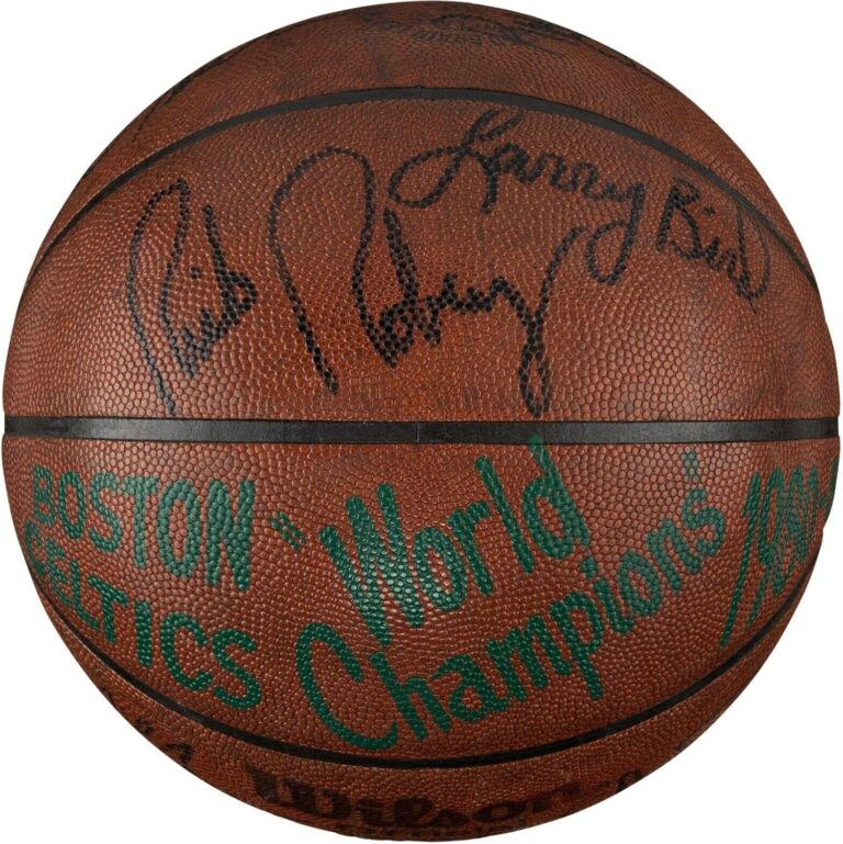 1981 Celtics Finals Basketball Worth Buying? Expert Collector's Guide 17 Image 1 of 1981 Celtics Finals basketball worth buying