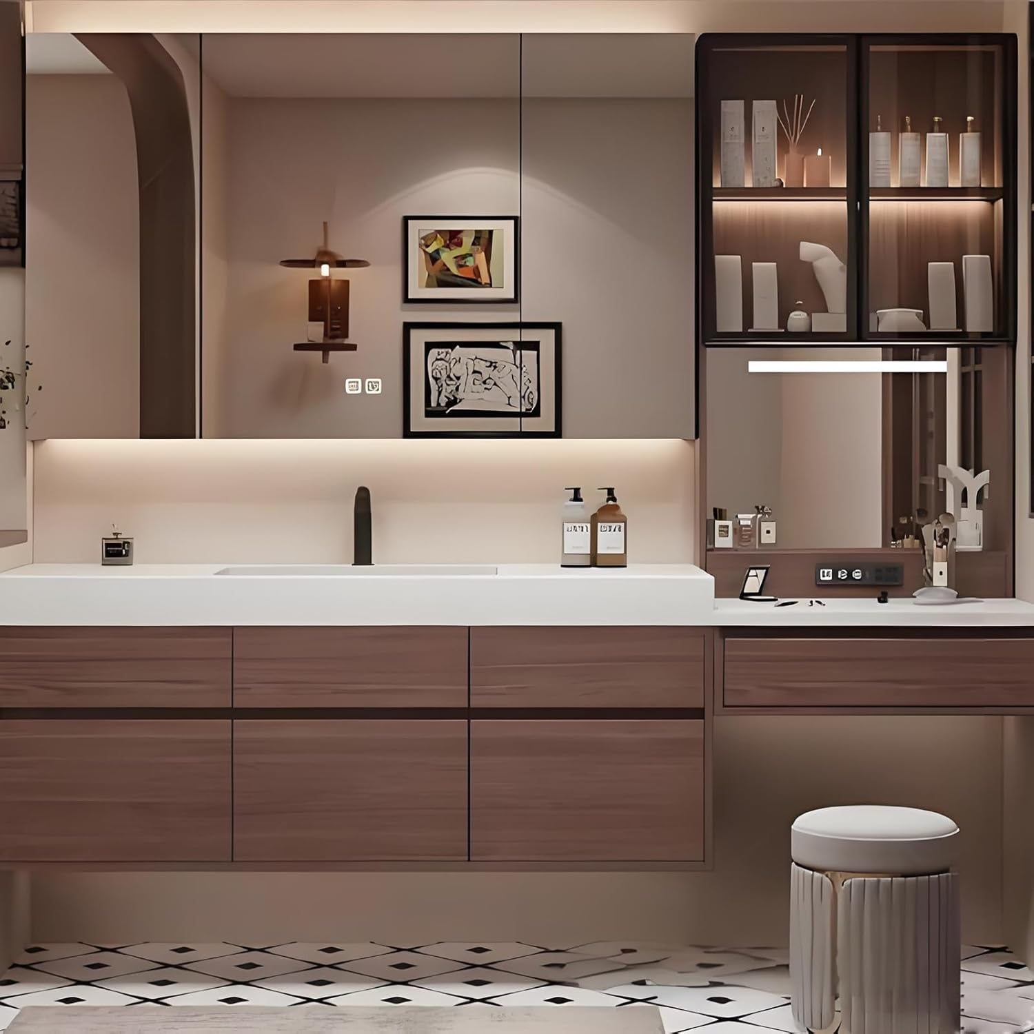 Image 1 of 88IN bathroom vanity worth buying