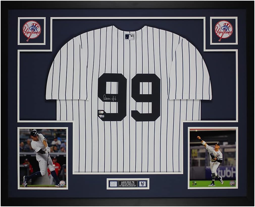 Image 1 of Aaron Judge framed jersey worth buying