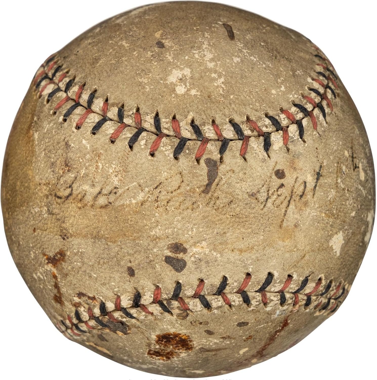 Image 1 of Babe Ruth 1920 signed baseball worth it