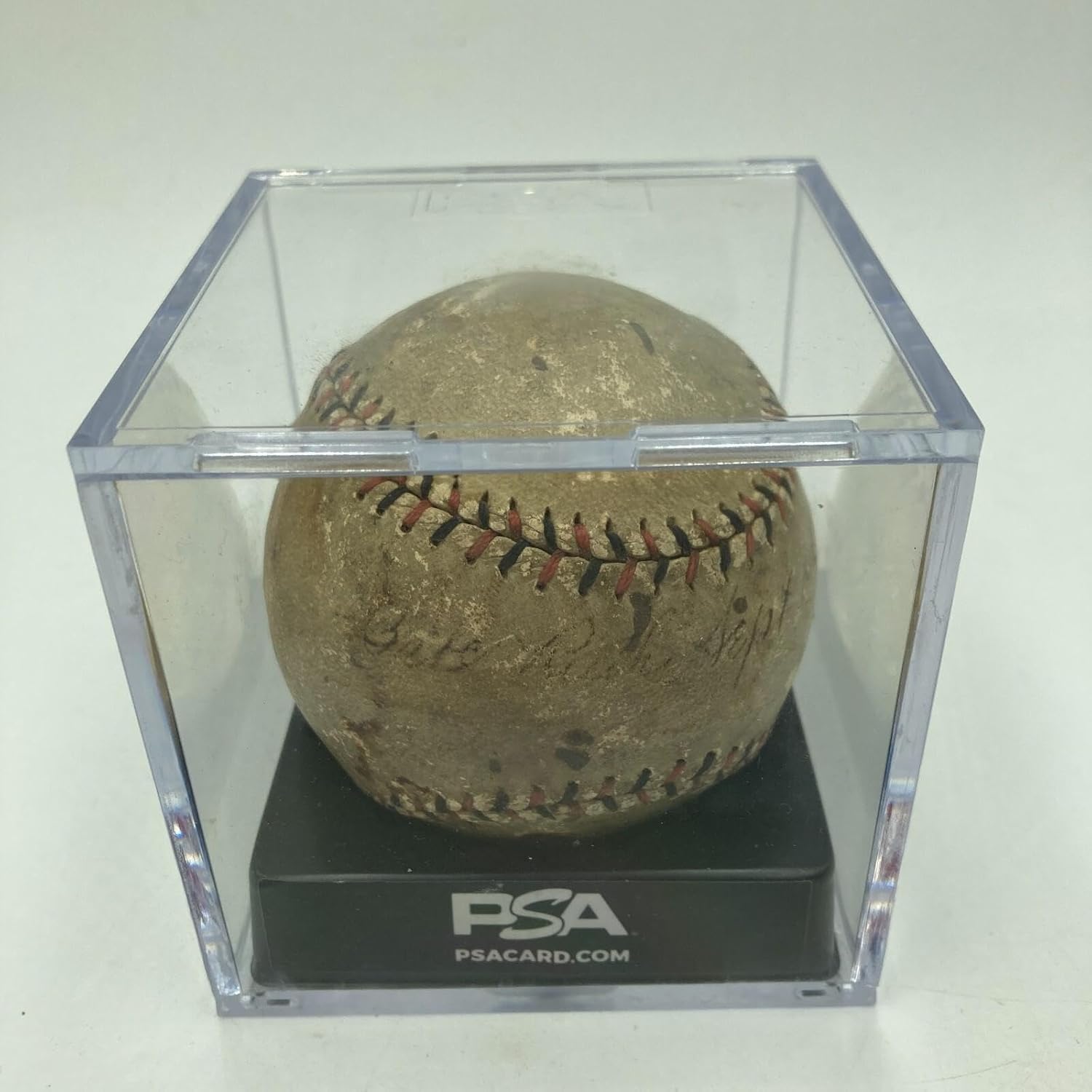 Babe Ruth 1920 signed baseball worth it,should I buy Babe Ruth signed baseball,Babe Ruth 1920 baseball pros cons,Babe Ruth autographed baseball value,best Babe Ruth memorabilia to collect,PSA DNA certified baseball authentic condition quality and materials close-up