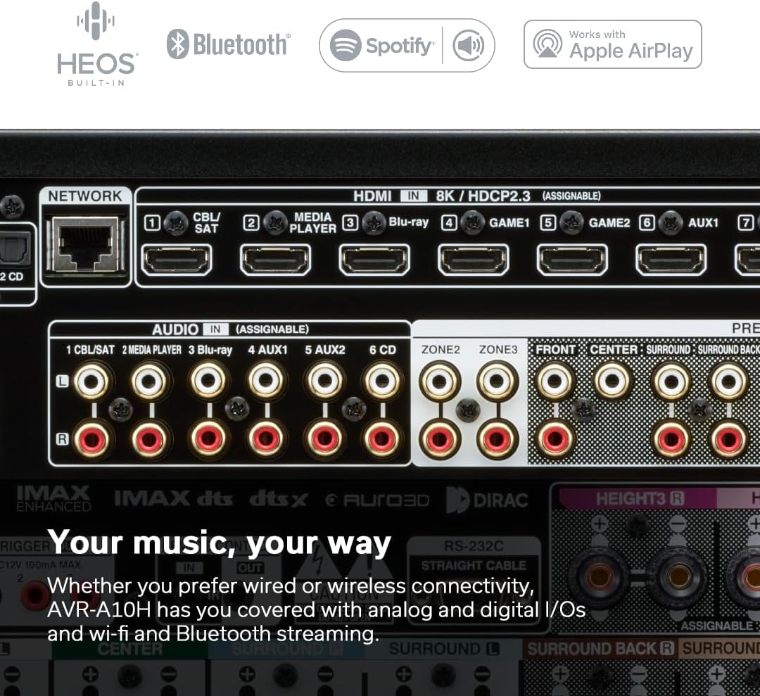 Denon AVR-A10H worth buying,Denon AVR-A10H pros cons,should I buy Denon AVR-A10H,Denon AVR-A10H vs alternatives,best home theater receiver to buy,Denon A10H honest assessment condition quality and materials close-up