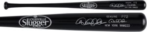 Image 1 of Derek Jeter autographed bat worth it