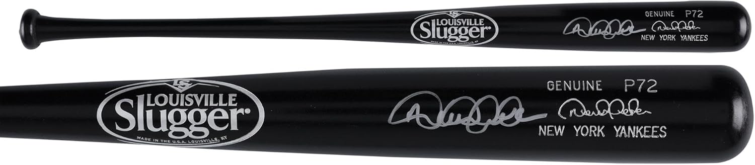 Image 1 of Derek Jeter autographed bat worth it