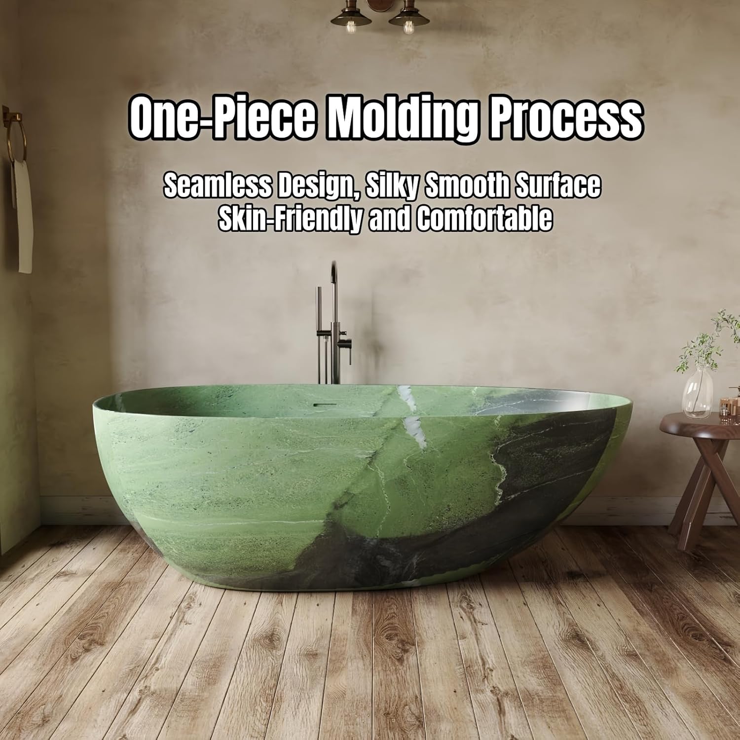 Edeyeu freestanding bathtub worth buying,should I buy an Edeyeu bathtub,Edeyeu vs other freestanding tubs,Edeyeu bathtub pros cons,best engineered stone bathtub,luxury freestanding tub worth it condition quality and materials close-up