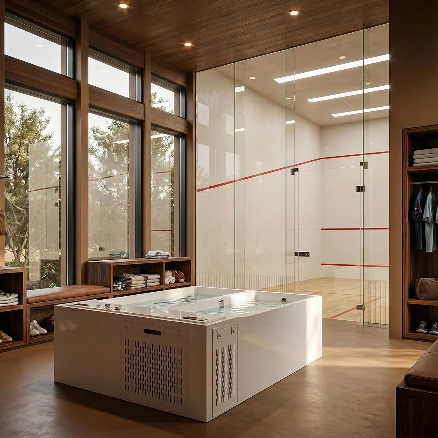 Image 1 of Empava dual-zone hot cold tub worth it