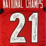 Image 1 of Georgia Bulldogs autographed jersey worth it