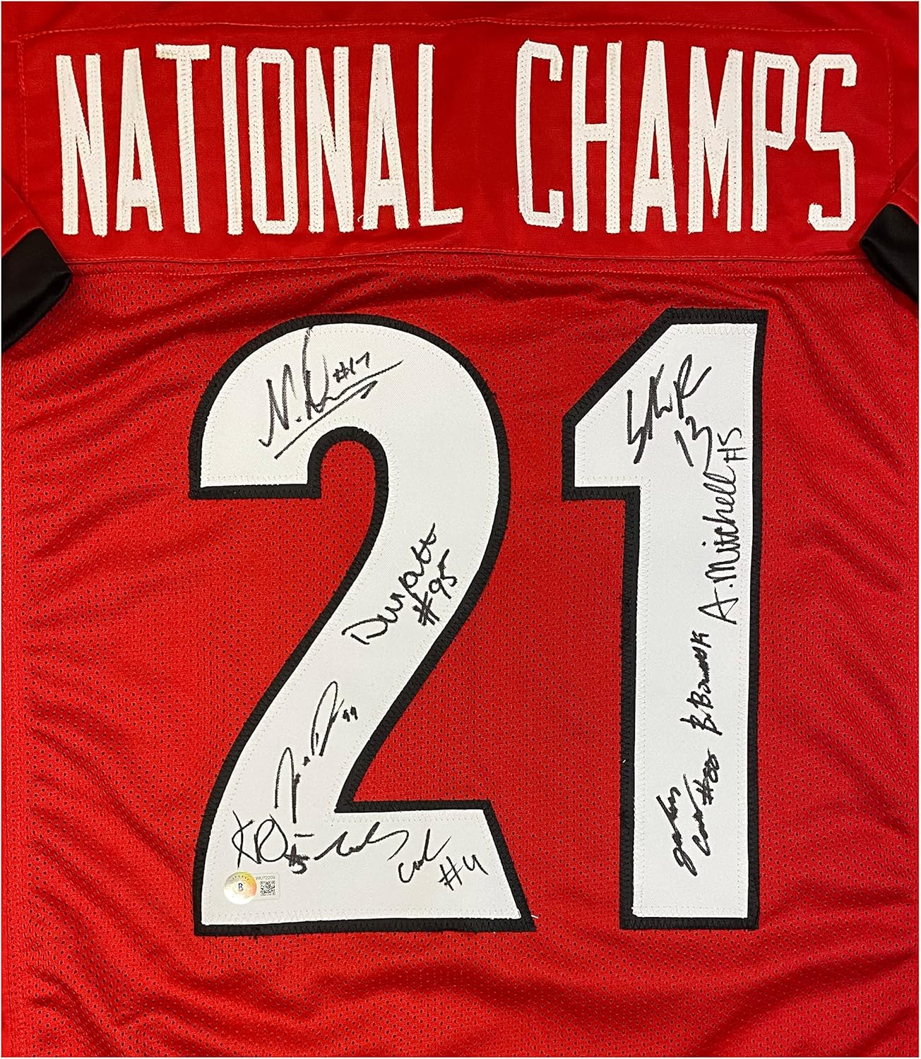 Image 1 of Georgia Bulldogs autographed jersey worth it