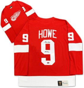Image 1 of Gordie Howe autographed jersey worth buying