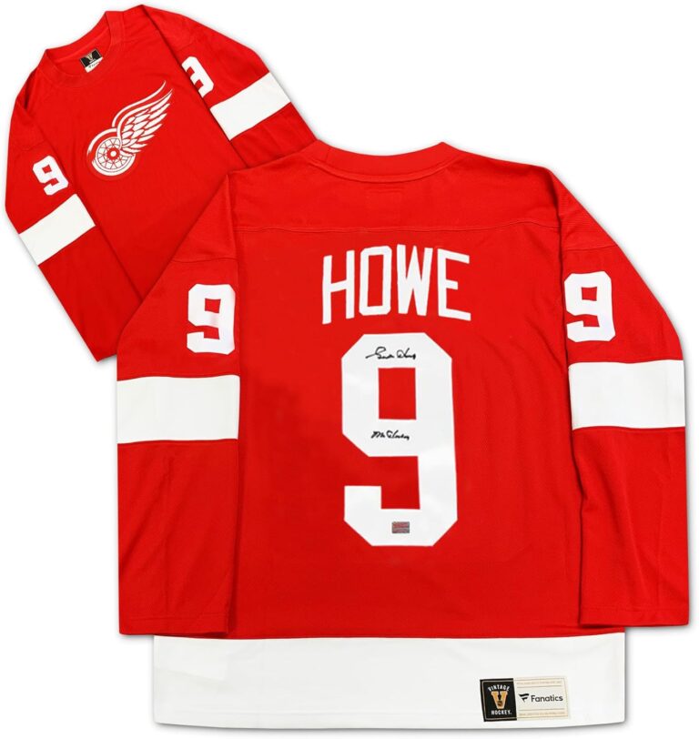 Image 1 of Gordie Howe autographed jersey worth buying