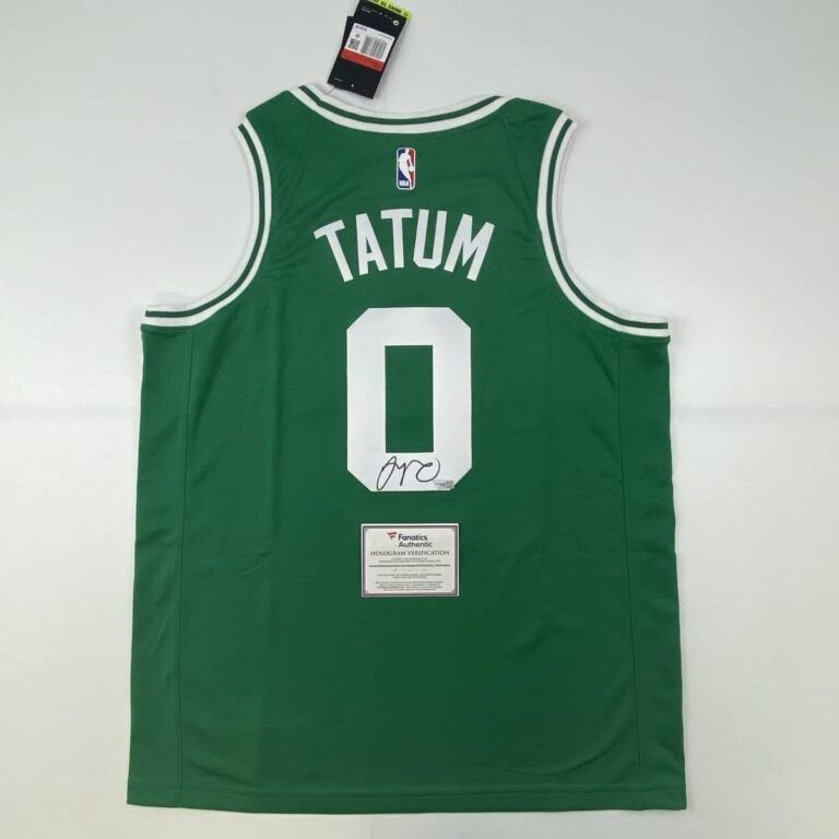 Jayson Tatum Autographed Jersey Worth Buying? Expert Collector's Guide 73 Image 1 of Jayson Tatum autographed jersey worth buying