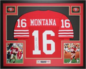 Image 1 of Joe Montana autographed jersey worth buying