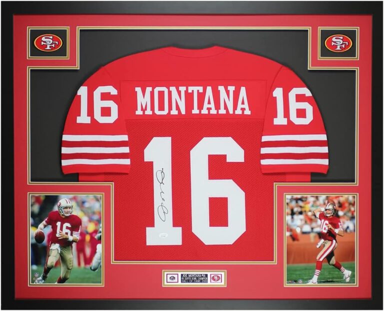 Image 1 of Joe Montana autographed jersey worth buying