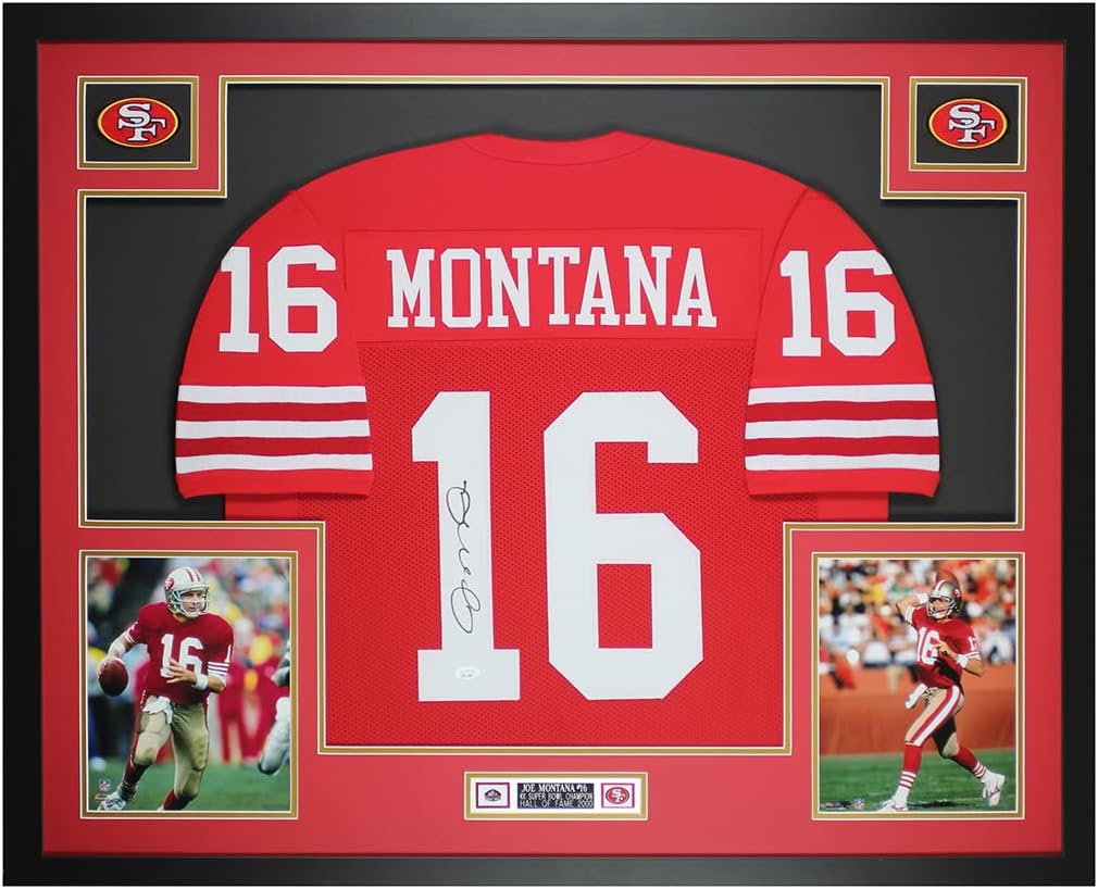 Image 1 of Joe Montana autographed jersey worth buying