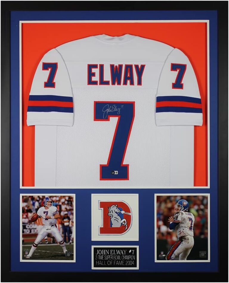 Image 1 of John Elway autographed jersey worth buying
