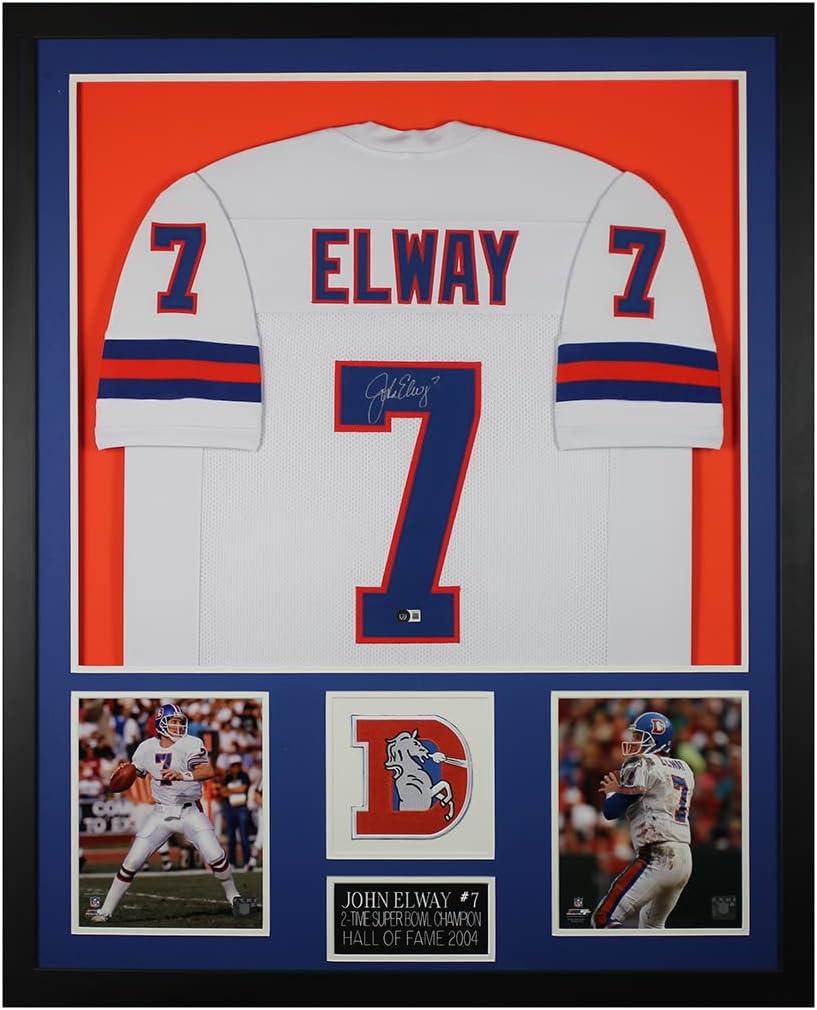 Image 1 of John Elway autographed jersey worth buying