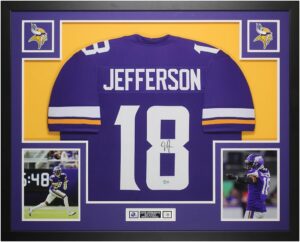Image 1 of Justin Jefferson autographed jersey worth buying