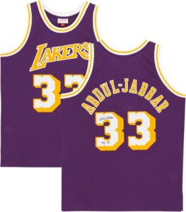 Image 1 of Kareem Abdul-Jabbar autographed jersey worth it