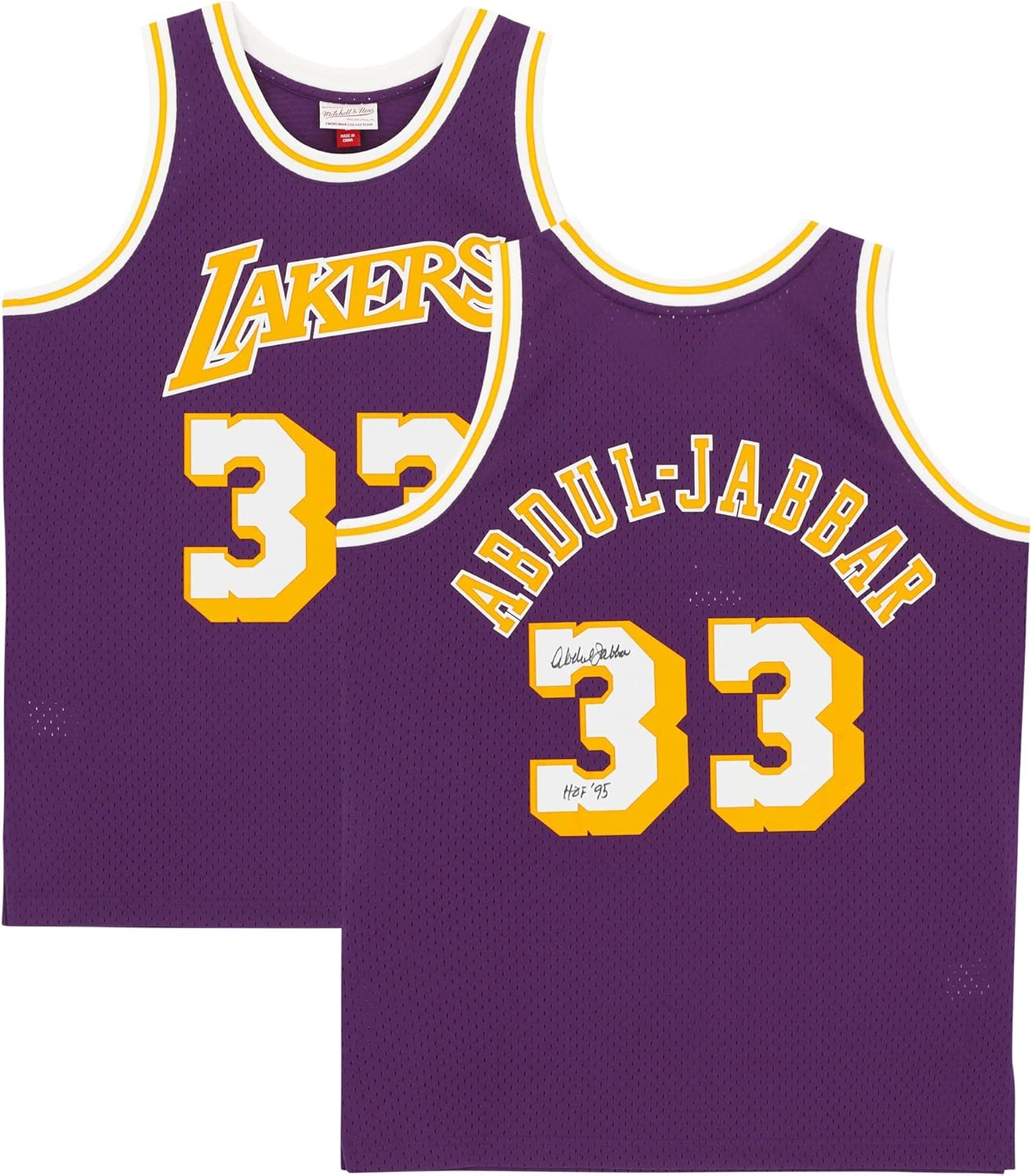 Image 1 of Kareem Abdul-Jabbar autographed jersey worth it