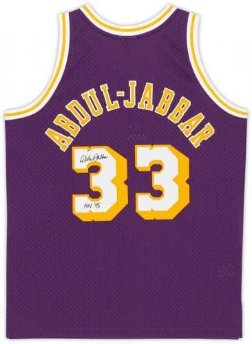 Kareem Abdul-Jabbar autographed jersey worth it,should I buy Kareem Abdul-Jabbar autographed jersey,Kareem Abdul-Jabbar jersey vs other Lakers jerseys,Kareem Abdul-Jabbar autographed jersey pros cons,best autographed NBA jerseys to collect,Kareem Abdul-Jabbar HOF 95 inscription value collector appeal rarity and investment value