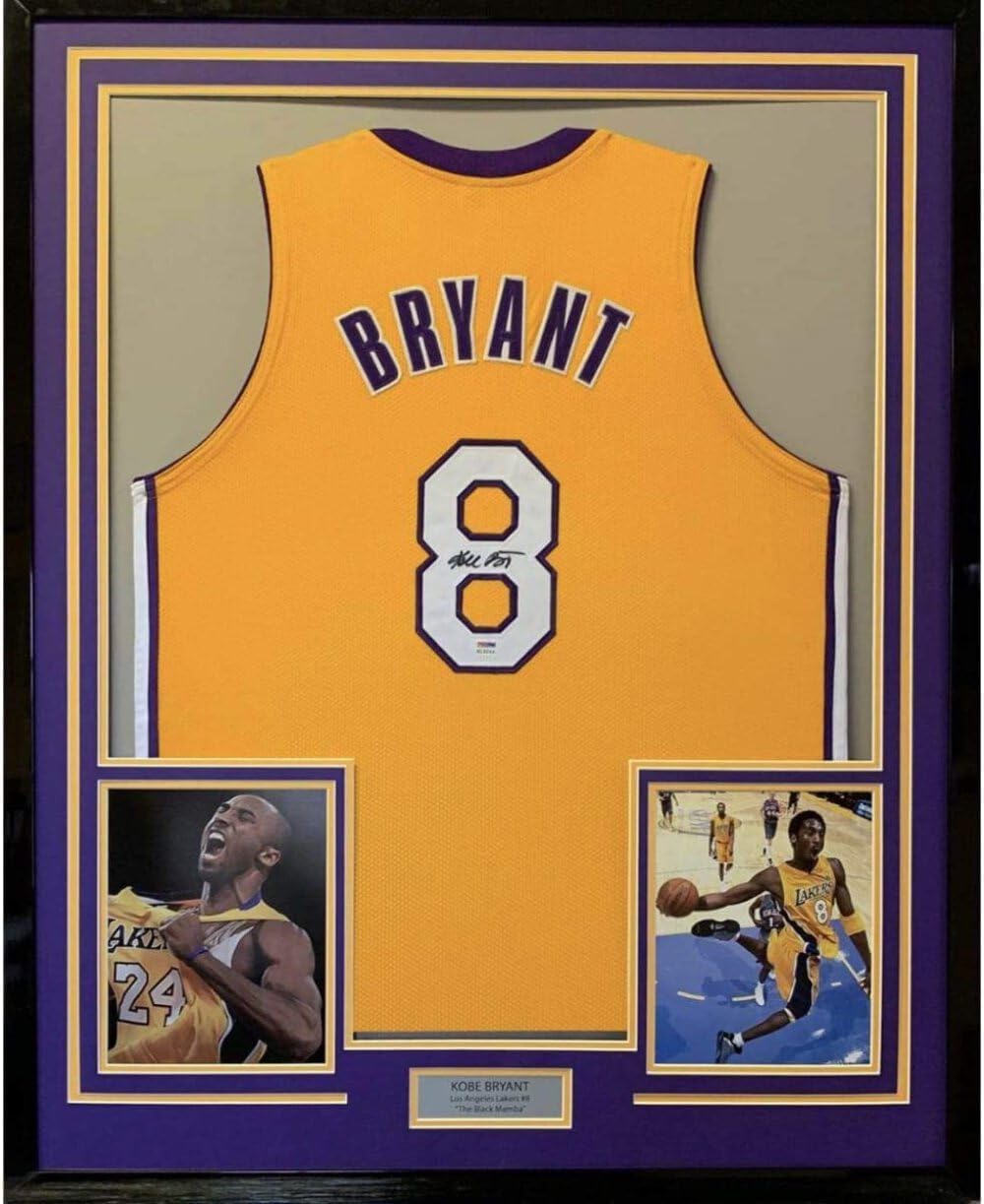 Kobe Bryant signed jersey worth buying,should I buy a Kobe Bryant autographed jersey,Kobe Bryant signed jersey pros cons,best Kobe Bryant memorabilia to collect,authentic Kobe Bryant jersey value,PSA DNA certified Kobe jersey condition quality and materials close-up