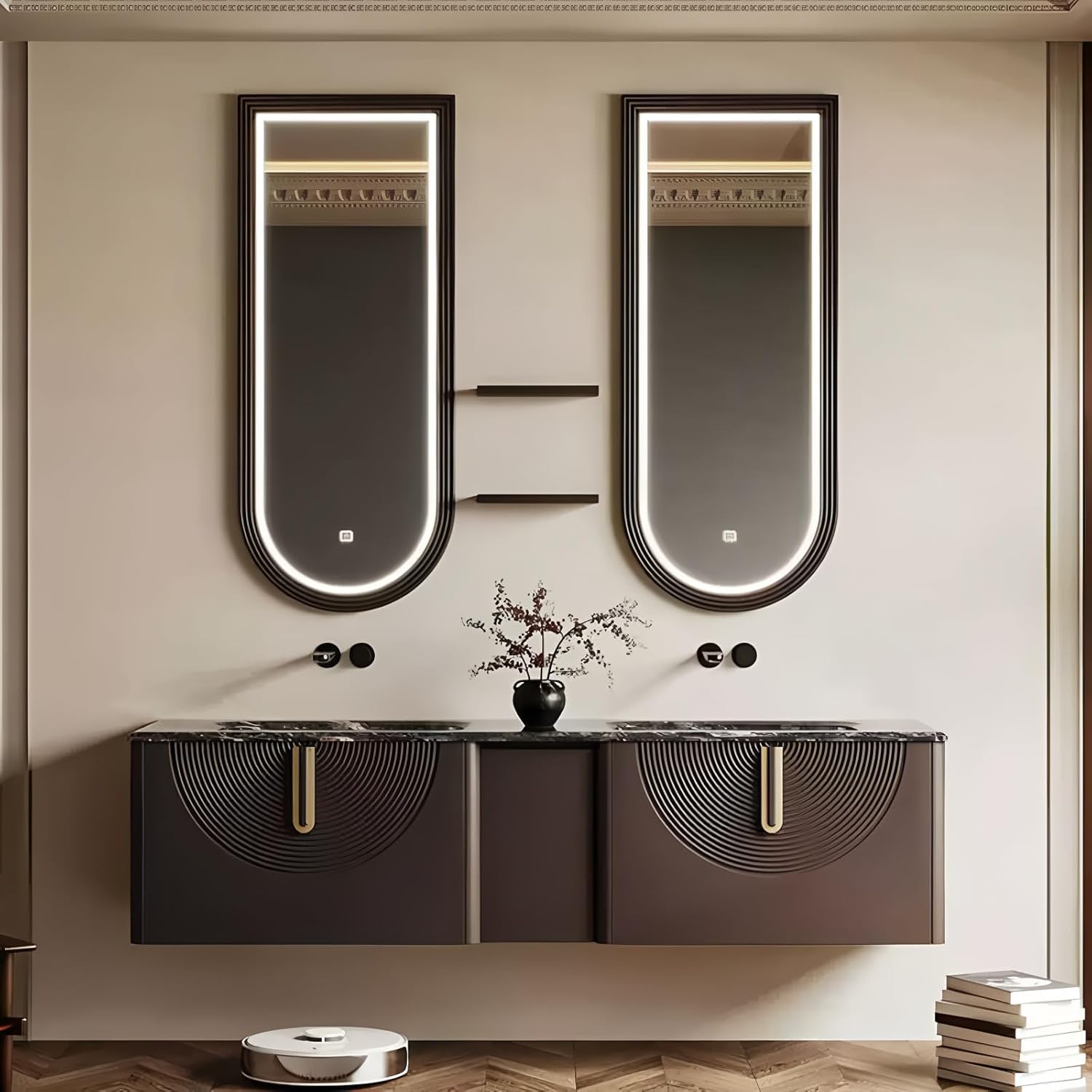 Image 1 of LUTHXAY double sink vanity worth it
