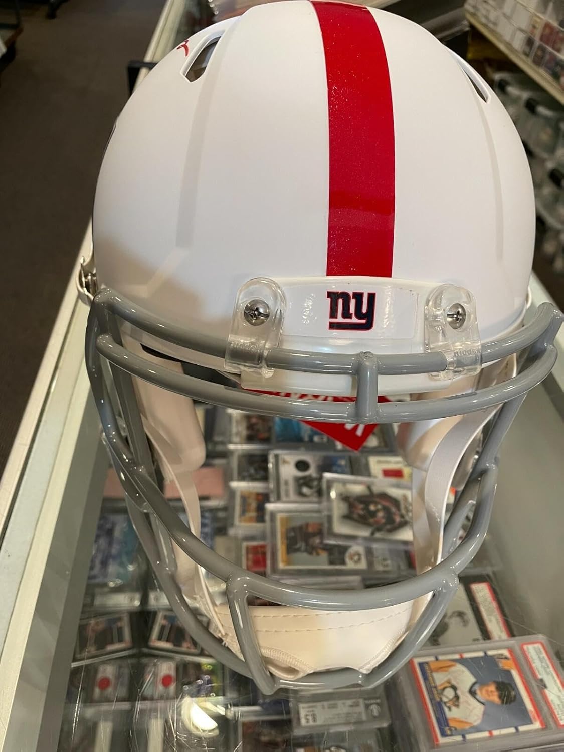 Lawrence Taylor signed helmet worth buying,should I buy a Lawrence Taylor helmet,LT Giants helmet pros cons,best autographed NFL helmets to collect,Lawrence Taylor memorabilia value,authentic signed football helmet condition quality and materials close-up