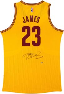 Image 1 of LeBron James signed jersey worth it