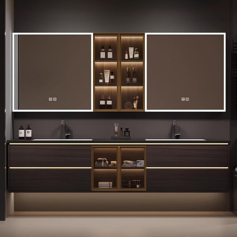 Image 1 of LyckTre 78IN bathroom vanity worth it