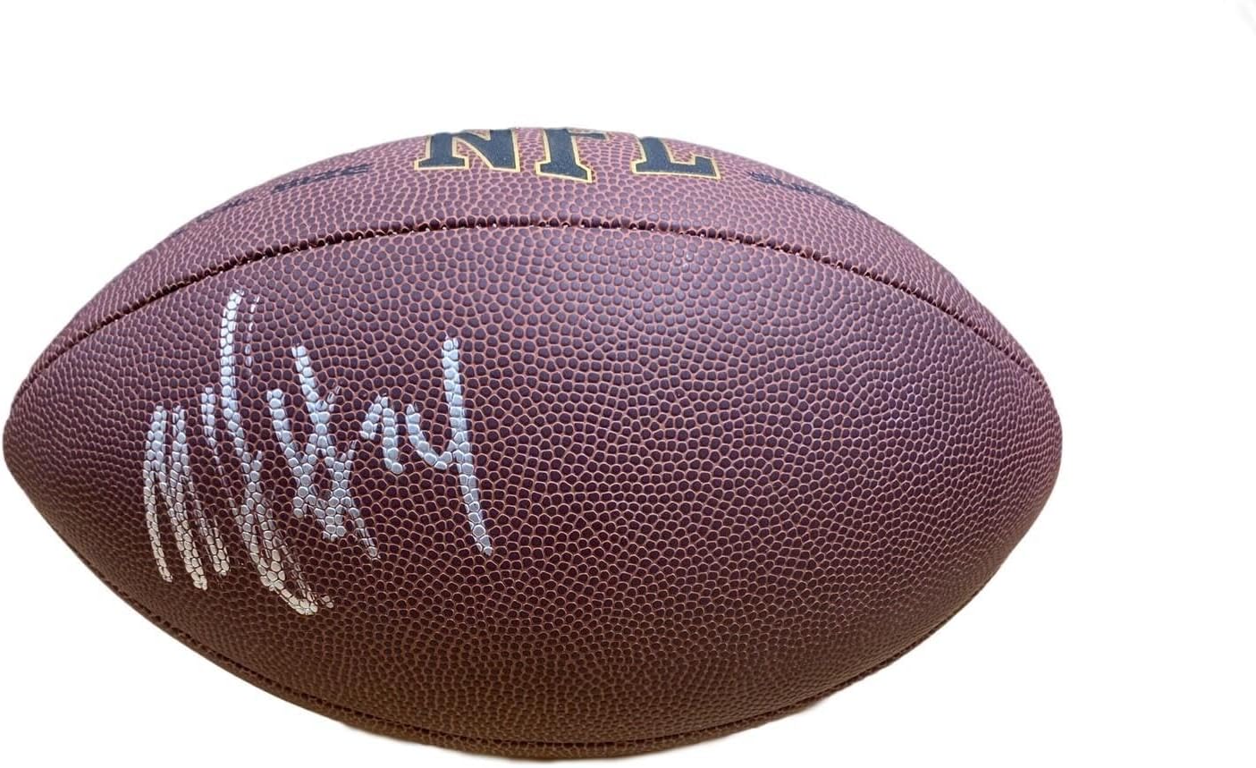 Image 1 of Marshawn Lynch signed football worth buying
