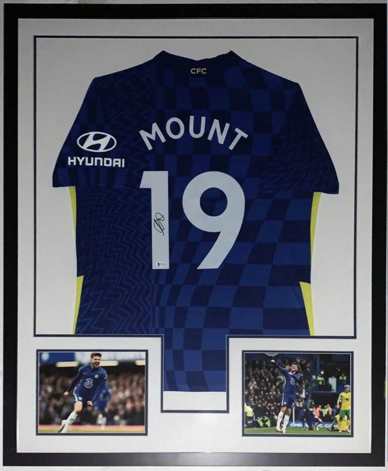Mason Mount Signed Jersey Worth Buying? Honest Collector's Guide 57 Image 1 of Mason Mount signed jersey worth buying