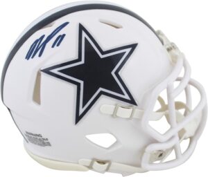Image 1 of Micah Parsons signed mini helmet worth it