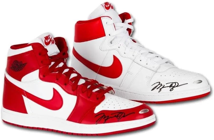 Image 1 of Michael Jordan autographed shoes worth buying