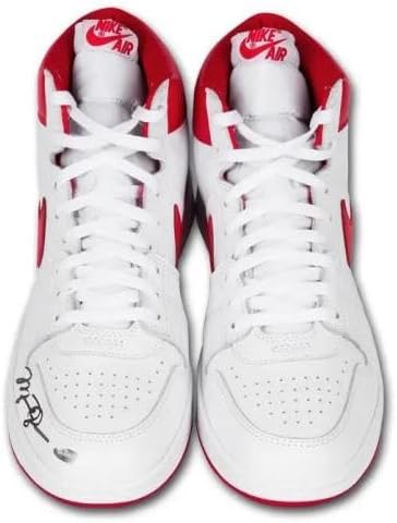 Michael Jordan autographed shoes worth buying,should I buy Michael Jordan autographed shoes,Michael Jordan autographed shoes pros cons,best autographed sneakers to collect,Michael Jordan signed shoes value,authentic Jordan autograph shoes condition quality and materials close-up
