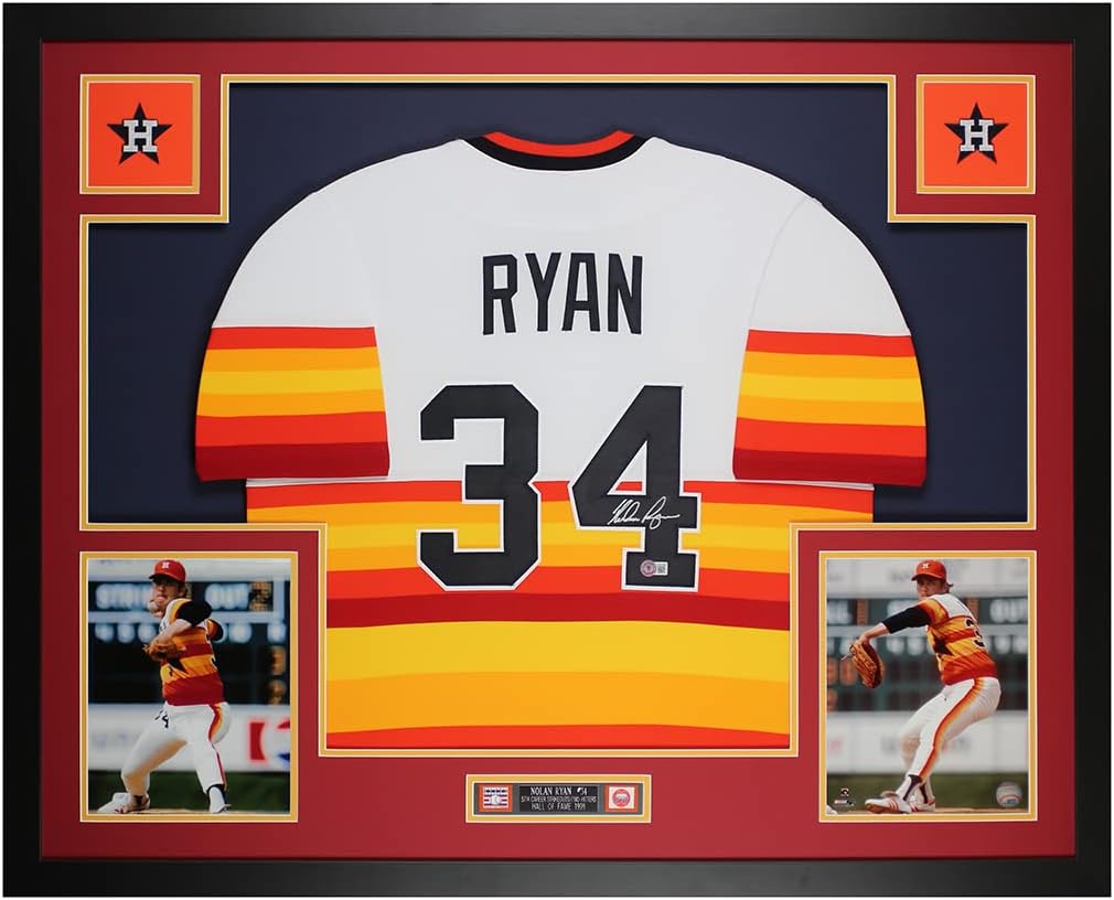 Image 1 of Nolan Ryan autographed jersey worth buying