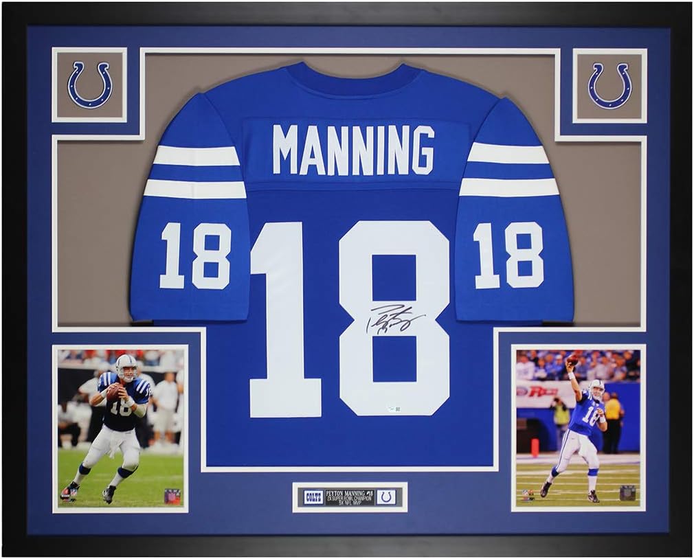 Image 1 of Peyton Manning autographed jersey worth it