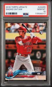 Image 1 of Shohei Ohtani PSA 10 worth buying