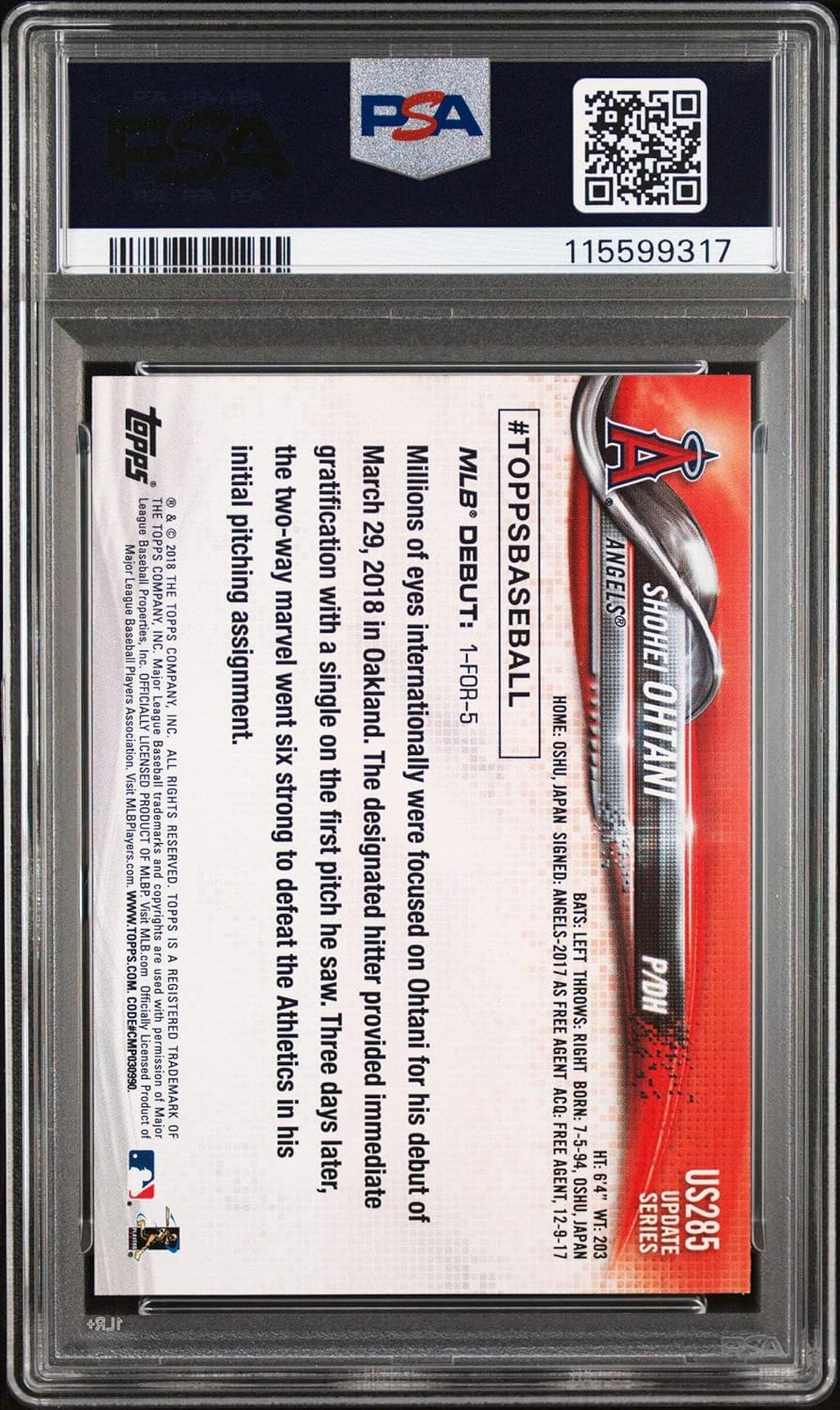 Shohei Ohtani PSA 10 worth buying,should I buy Ohtani PSA 10,Ohtani rookie card pros cons,best Ohtani cards to collect,PSA 10 Ohtani investment,Ohtani US285 card value collector appeal rarity and investment value