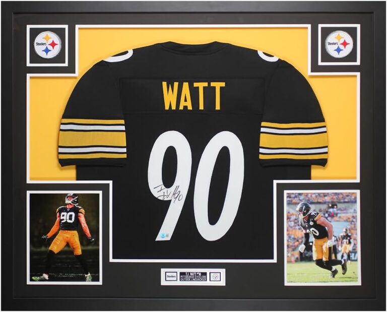 Image 1 of TJ Watt autographed jersey worth buying