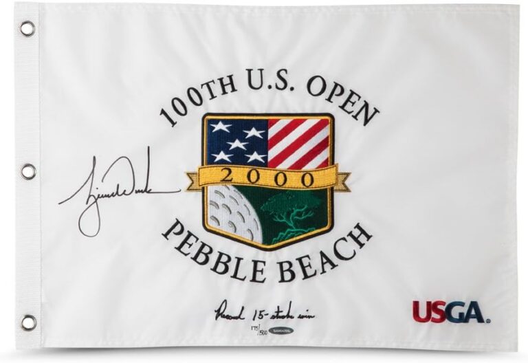 Image 1 of Tiger Woods U.S. Open flag worth buying