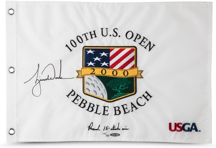 Image 1 of Tiger Woods U.S. Open flag worth buying