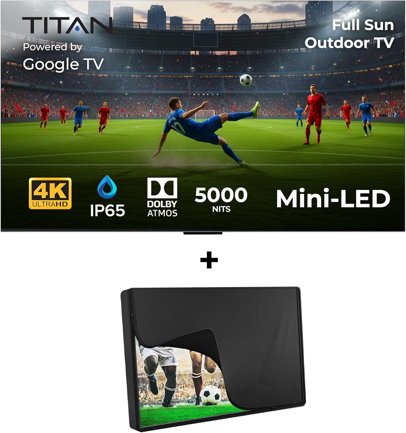 Titan G300 Outdoor TV Worth It? Honest Pros & Cons Analysis 3 Titan G300 outdoor TV worth it,should I buy Titan G300 outdoor TV,Titan G300 vs other outdoor TVs,Titan G300 pros cons,best outdoor TV for full sun,Titan G300 worth buying showcasing premium design in an outdoor setting