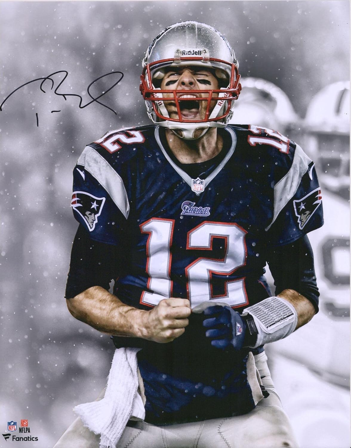 Image 1 of Tom Brady autographed photo worth it