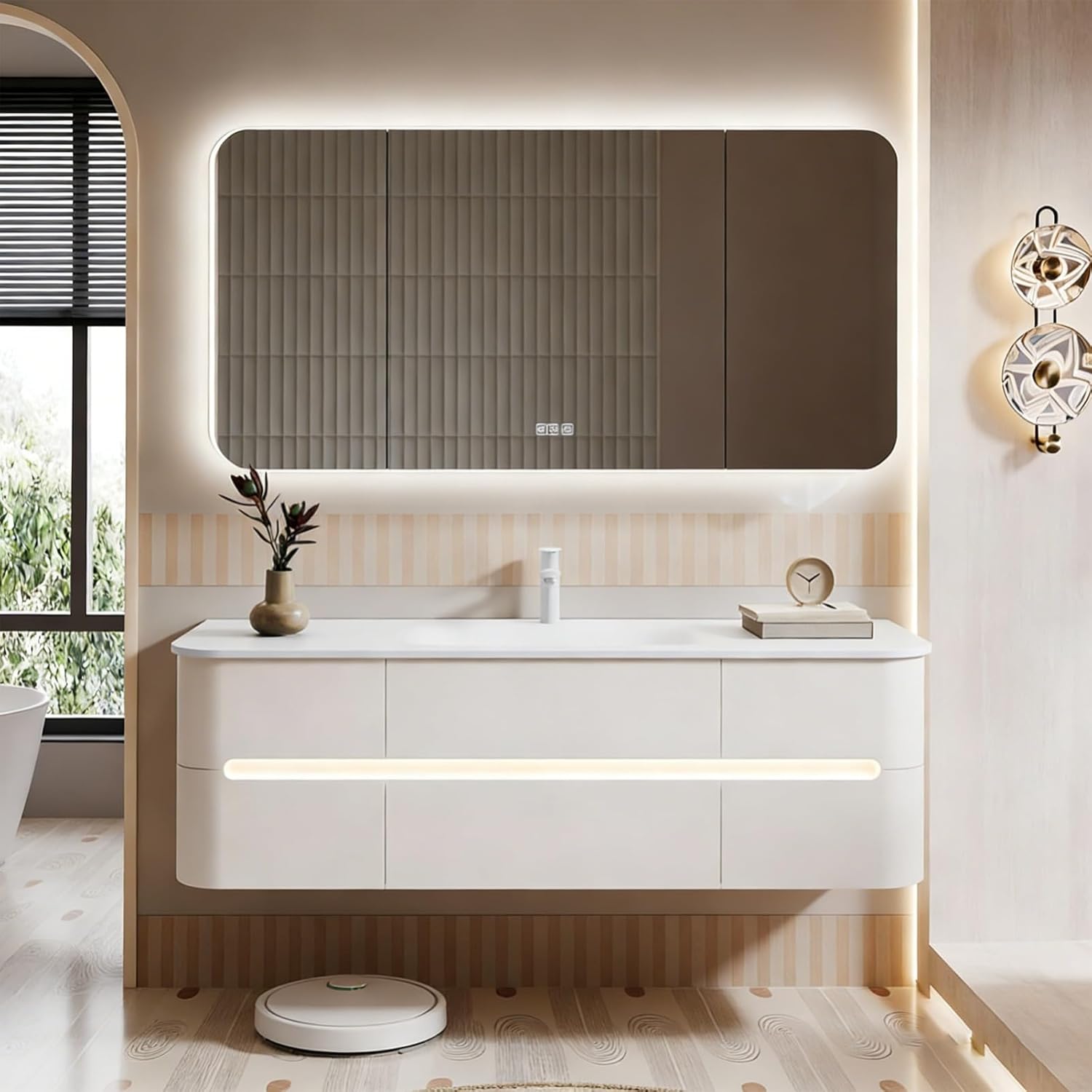 Image 1 of ZGNBSD 78IN vanity worth buying