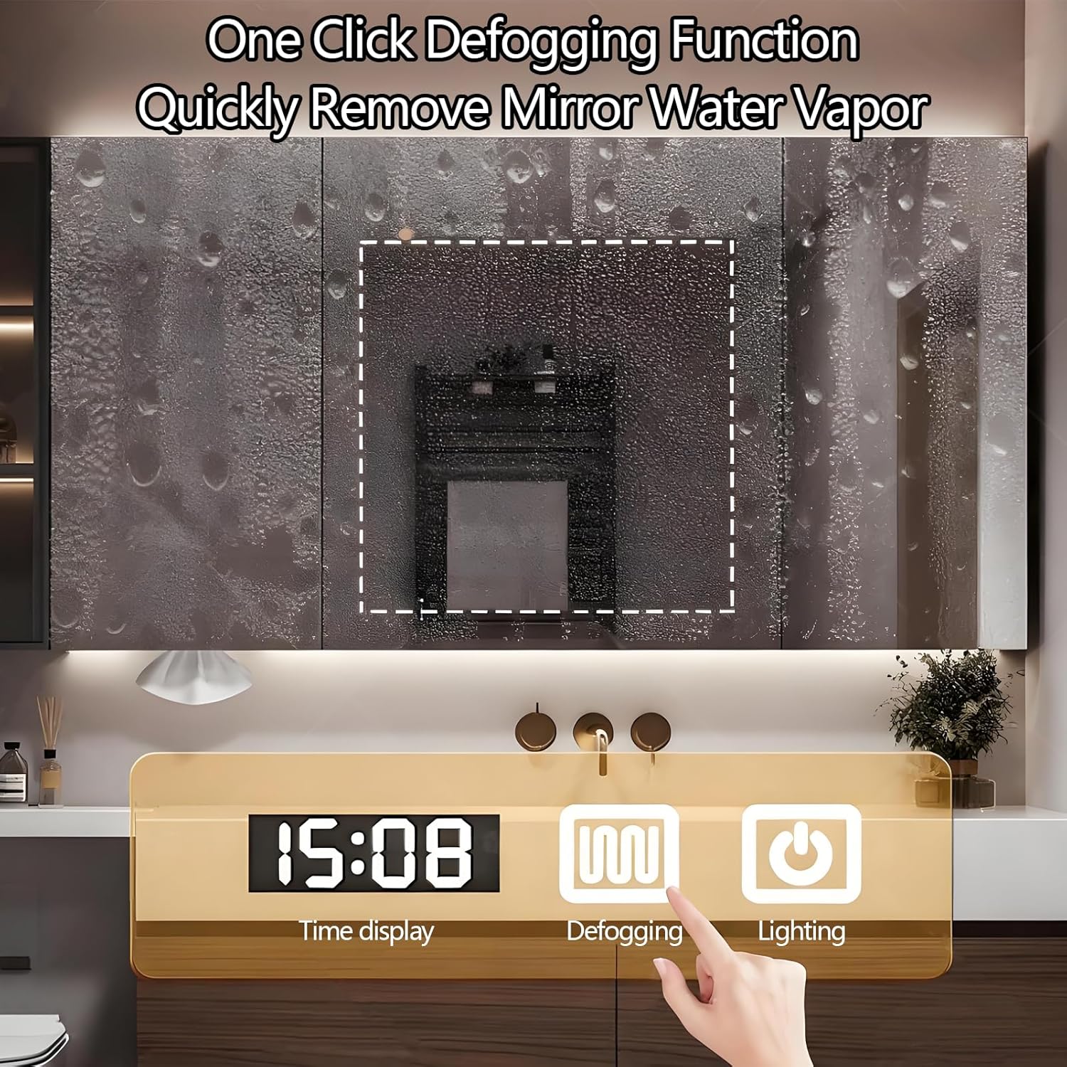 ZGNBSD Bathroom Vanity Worth Buying? Honest Pros & Cons 4 ZGNBSD bathroom vanity worth buying,ZGNBSD vanity pros cons,best floating bathroom vanity,should I buy ZGNBSD vanity,ZGNBSD vs other vanities,ZGNBSD defogging mirror quality condition quality and materials close-up