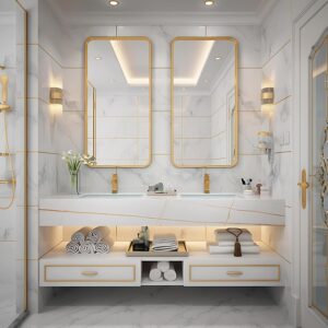 Image 1 of ZGNBSD double sink vanity worth it