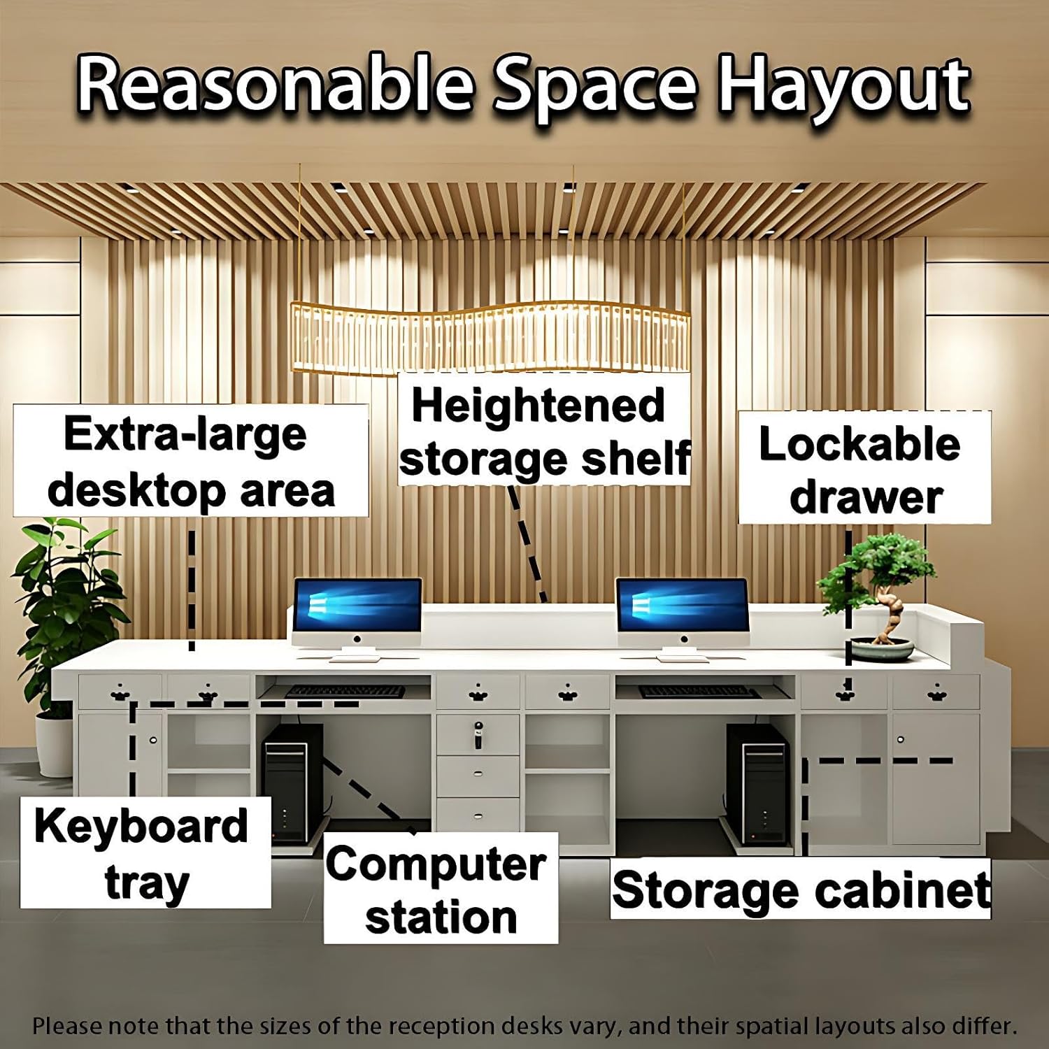 ZGNBSD Reception Desk Worth Buying? Honest Pros & Cons 4 ZGNBSD reception desk worth buying,should I buy ZGNBSD reception desk,ZGNBSD reception desk pros cons,best office reception desk to buy,ZGNBSD desk vs alternatives,custom reception desk worth it condition quality and materials close-up