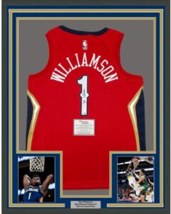 Image 1 of Zion Williamson signed jersey worth buying